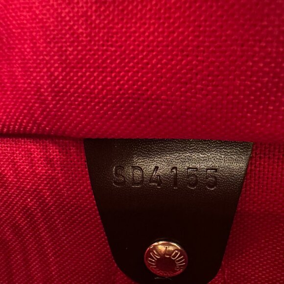Like New Louis Vuitton LV Speedy 30 Damier Ebene - Picture 10 of 16